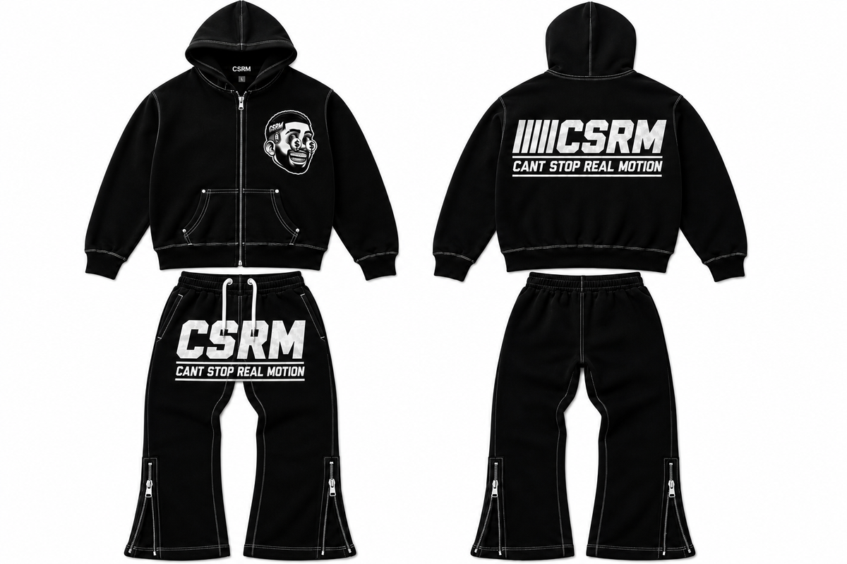CSRM Black Sweatsuit
